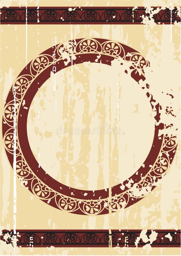 Fundo ao estilo grego ilustração stock