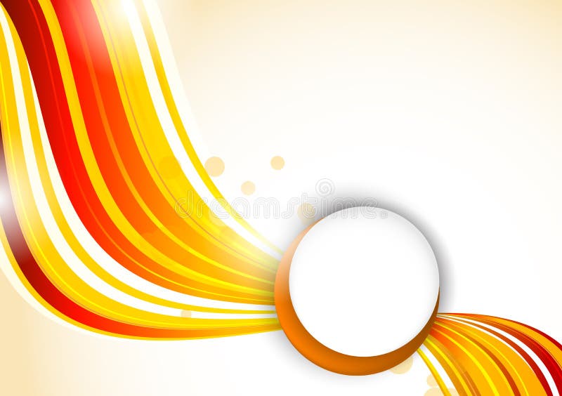 Fundo ondulado abstrato ilustração stock