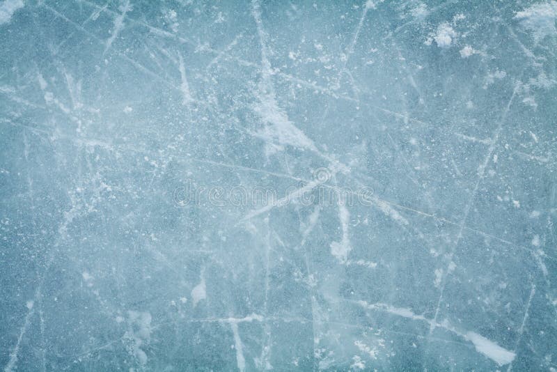 Fundo ou textura da pista do hóquei em gelo de cima de, macro
