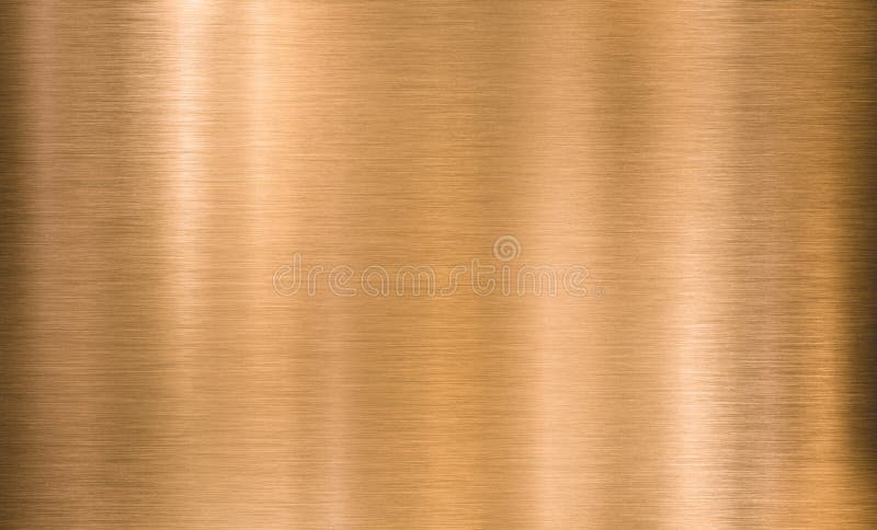 Fundo ou textura em metal escovado de cobre ou bronze