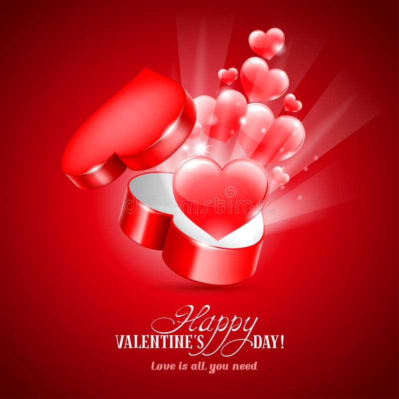 Fundo para o Dia dos Namorados ilustração royalty free