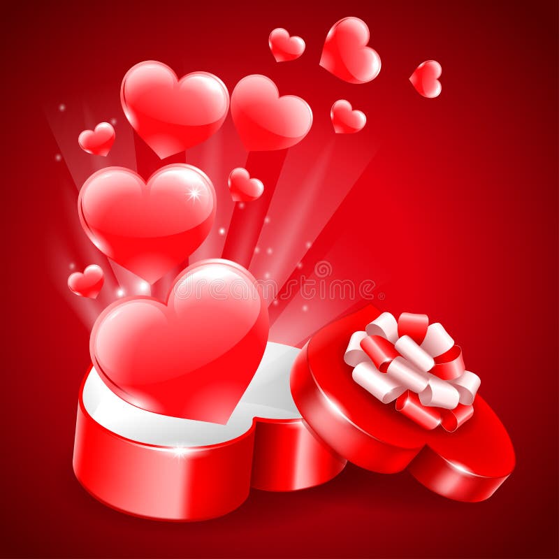 Fundo para o dia do Valentim ilustração stock