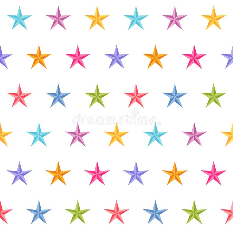 Fundo patern da forma colorido abstrata da estrela Projeto sem emenda de Tileable ilustração do vetor Fundo patern da forma colorido abstrata da estrela Projeto sem emenda de Tileable ilustração do vetor