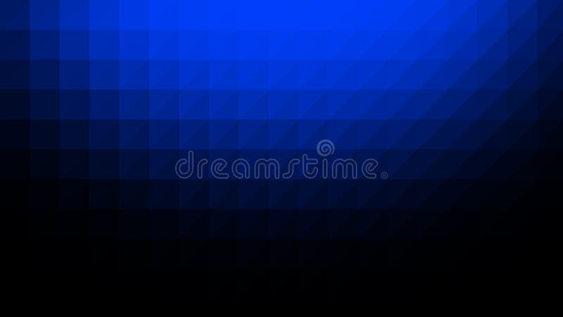 Fundo poli do vetor do preto azul baixo ilustração stock Fundo poli do vetor do preto azul baixo ilustração stock