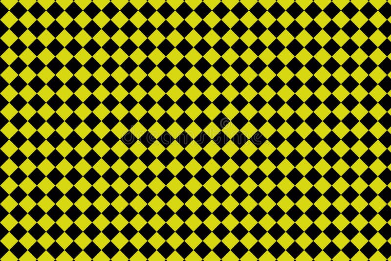 Tabuleiro de damas preto e amarelo xadrez xadrez fundo padrão