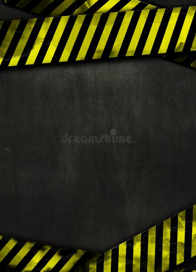 Fundo preto e fita amarela foto de stock royalty free Fundo preto e fita amarela foto de stock royalty free