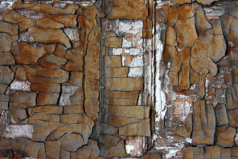 Fundo rachado da pintura do grunge velho abstrato foto de stock Fundo rachado da pintura do grunge velho abstrato foto de stock