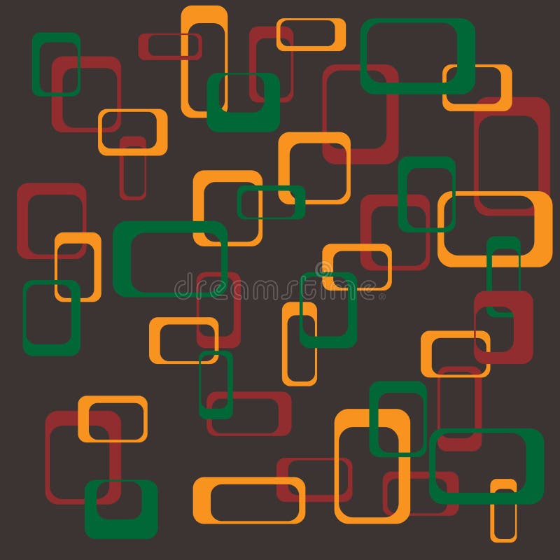 Fundo retro dos quadrados ilustração royalty free Fundo retro dos quadrados ilustração royalty free