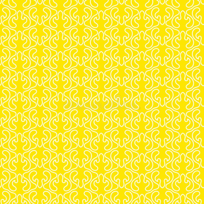 Fundo sem emenda amarelo linhas torcidas ilustração stock Fundo sem emenda amarelo linhas torcidas ilustração stock