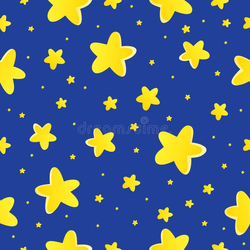 Fundo contínuo com estrelas 1 ilustração do vetor