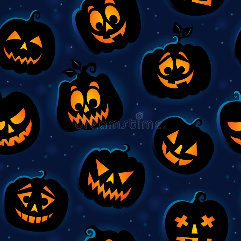 Fundo contínuo de Halloween 6 ilustração royalty free