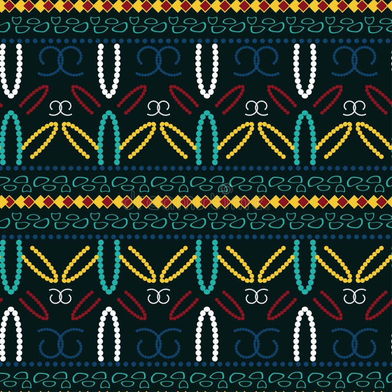 Fundo sem emenda do teste padrão abstrato ilustração stock