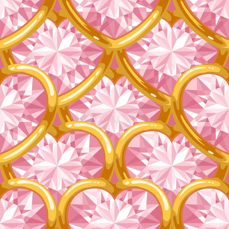 Fundo sem emenda do Valentim ilustração do vetor