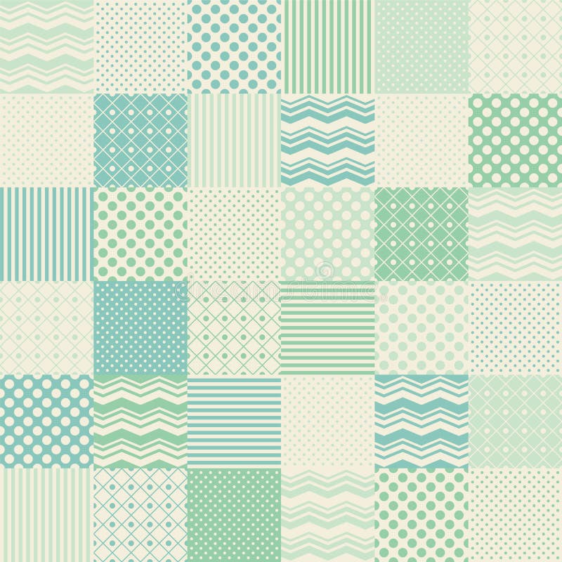 Fundo sem emenda dos retalhos ilustração do vetor Fundo sem emenda dos retalhos ilustração do vetor