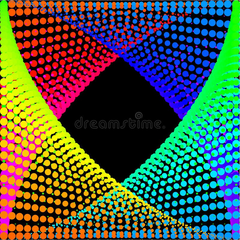 Fundo, textura, abstrata Os círculos coloridos, bolas em um fundo preto são isolados ilustração royalty free Fundo, textura, abstrata Os círculos coloridos, bolas em um fundo preto são isolados ilustração royalty free