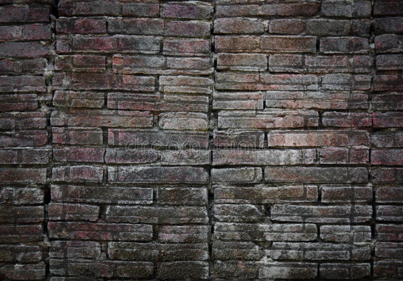 Fundo de parede de tijolo antigo fotografia de stock royalty free
