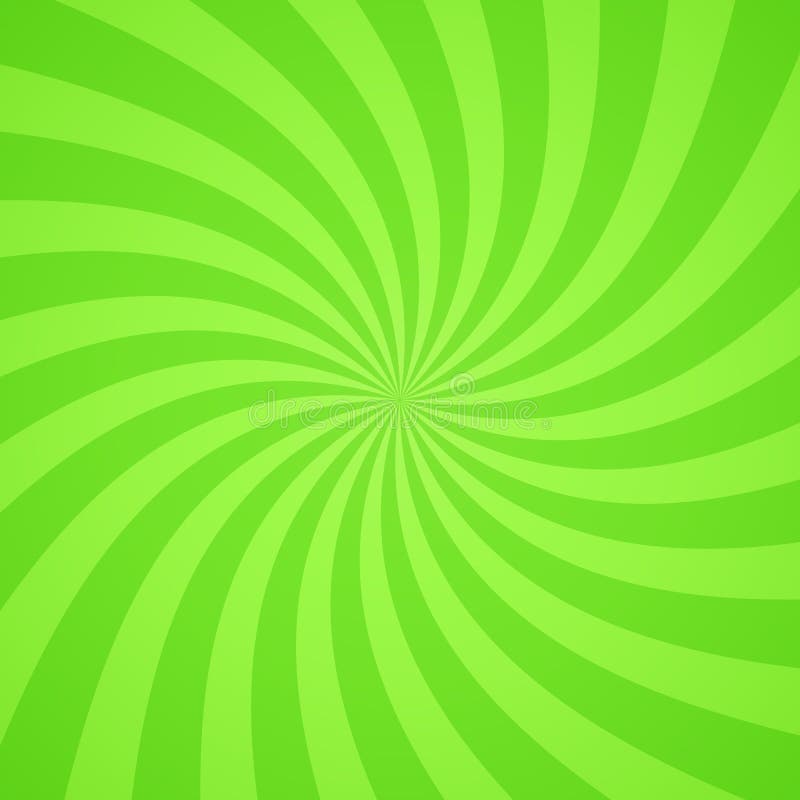 Fundo verde-claro radial de roda do teste padrão Ilustração do vetor ilustração stock Fundo verde-claro radial de roda do teste padrão Ilustração do vetor ilustração stock