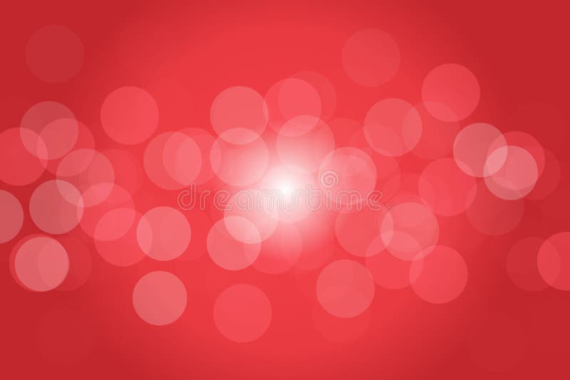 Fundo vermelho do bokeh com luz solar radial no centro ilustração do vetor Fundo vermelho do bokeh com luz solar radial no centro ilustração do vetor