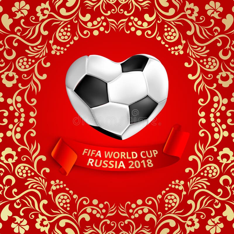 Futebol do mundo na Russia papel de parede e fundo com etiqueta