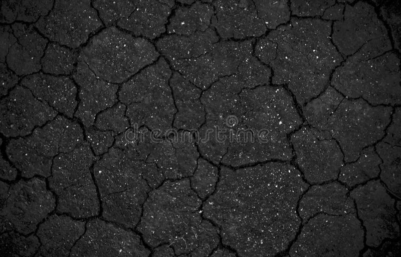 Fundo à terra secado da textura do solo rachado da terra fotografia de stock