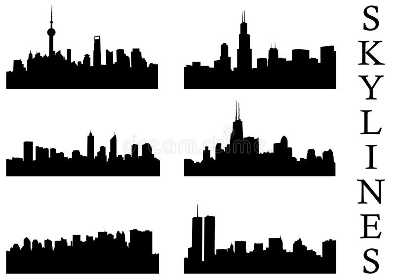 Jogo Da Cidade Da Skyline. 10 Cidades De EUA #1 Ilustração do Vetor -  Ilustração de torre, boston: 26482948