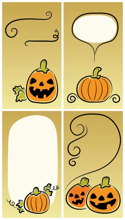 Fundos de Halloween ilustração do vetor Fundos de Halloween ilustração do vetor