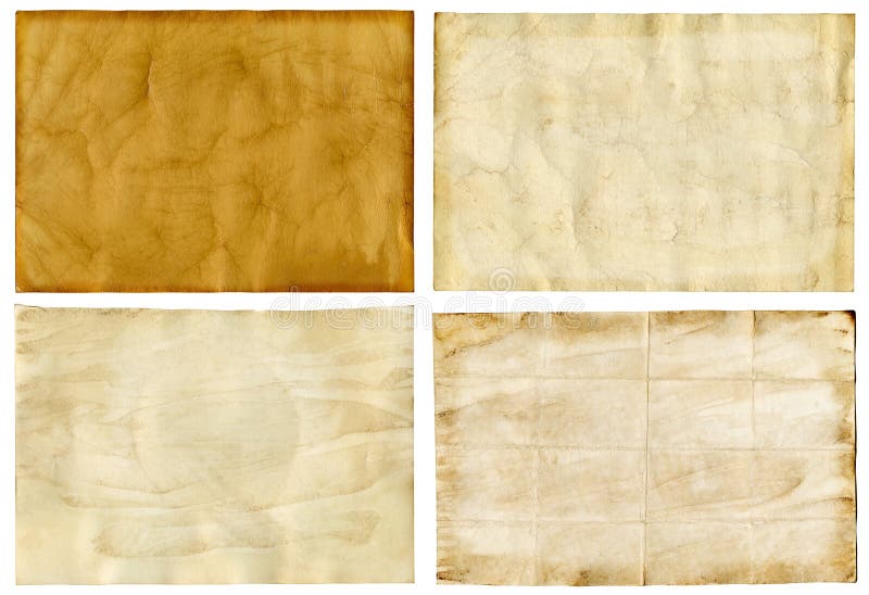 Fundos de papel antigos imagem de stock