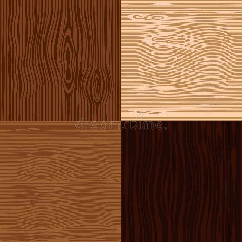 Fundos sem emenda da textura de madeira ilustração stock Fundos sem emenda da textura de madeira ilustração stock