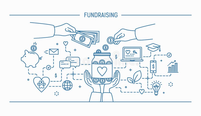 Fundraising Stock Illustrations – 11,713 Fundraising Stock ...