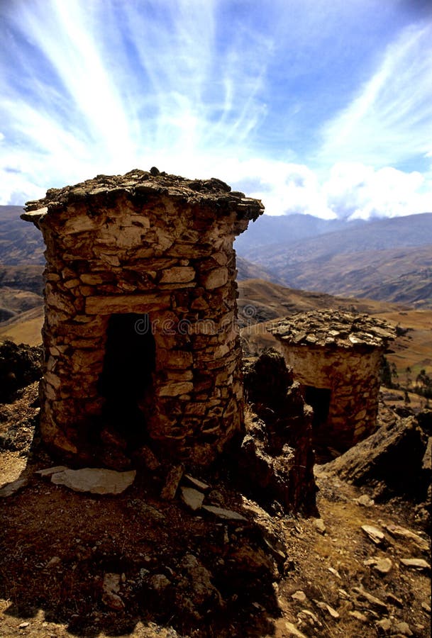 Funerary pyres- Peru