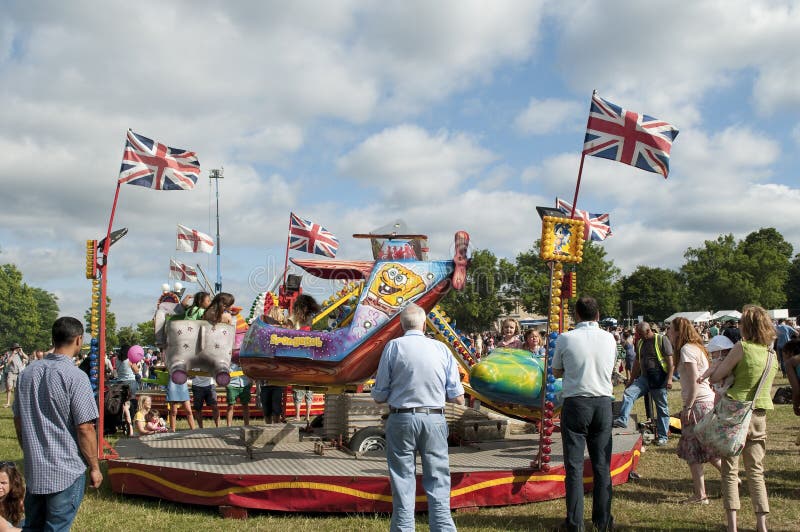 Funfair, Lambeth-Land-Show 2013, Brockwell-Park, London, Großbritannien stockbilder Funfair, Lambeth-Land-Show 2013, Brockwell-Park, London, Großbritannien stockbilder