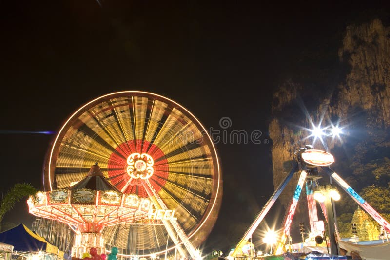 Funfair at Night