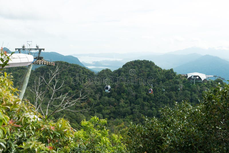 Le funiculaire de Langkawi, également connu sous le nom de Langkawi SkyCab est l'une des attractions principales en île de Langkawi