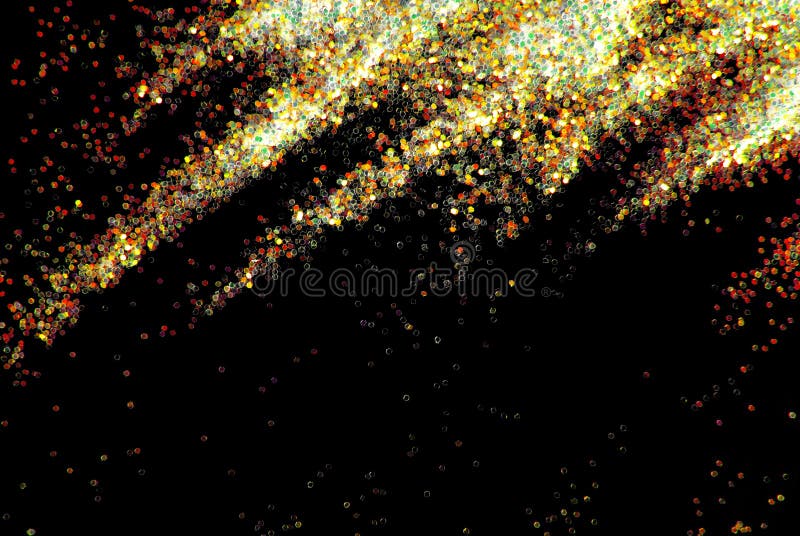 Funkelnschein auf schwarzem Hintergrund stockfotos Funkelnschein auf schwarzem Hintergrund stockfotos