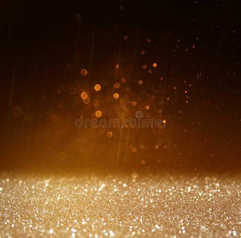 Glitter vintage lights background. light gold and black. defocused . Glitter vintage lights background. light gold and black. defocused .