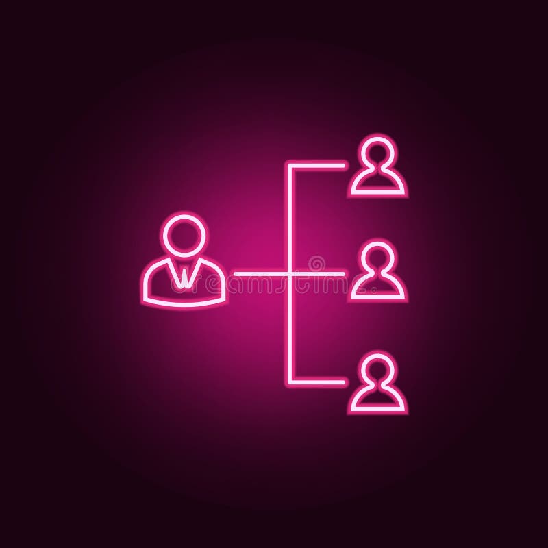 funktionsduglig hierarkisymbol Beståndsdelar av timme & värmejakt i neonstilsymboler Enkel symbol för websites, rengöringsdukdesi royaltyfri illustrationer funktionsduglig hierarkisymbol Beståndsdelar av timme & värmejakt i neonstilsymboler Enkel symbol för websites, rengöringsdukdesi royaltyfri illustrationer