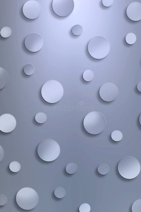 A whimsical background of a retro polka dot pattern in metallic tones. A whimsical background of a retro polka dot pattern in metallic tones