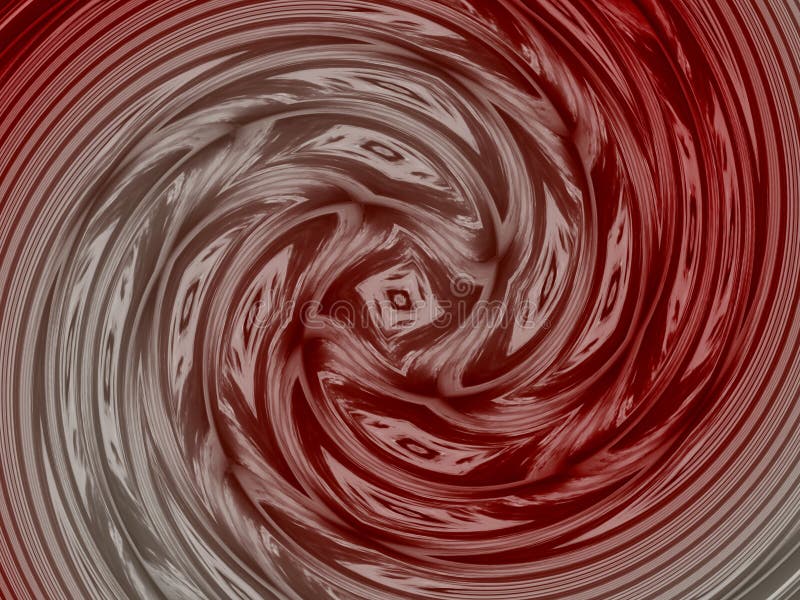 Funnel abstract pattern. Swirl spiral multi-colored pattern as a background stock illustration.