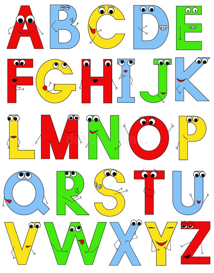 Funny alphabet