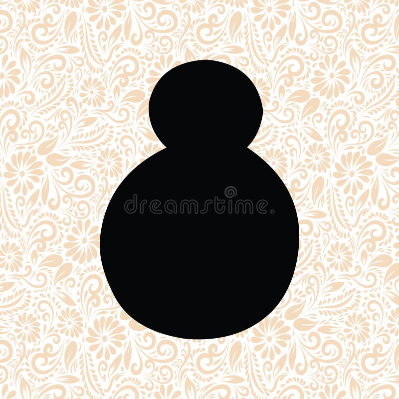 Funny Alphabet 8 , Black alphabet vector, alphabet vector, alphabet silhouette royalty free illustration