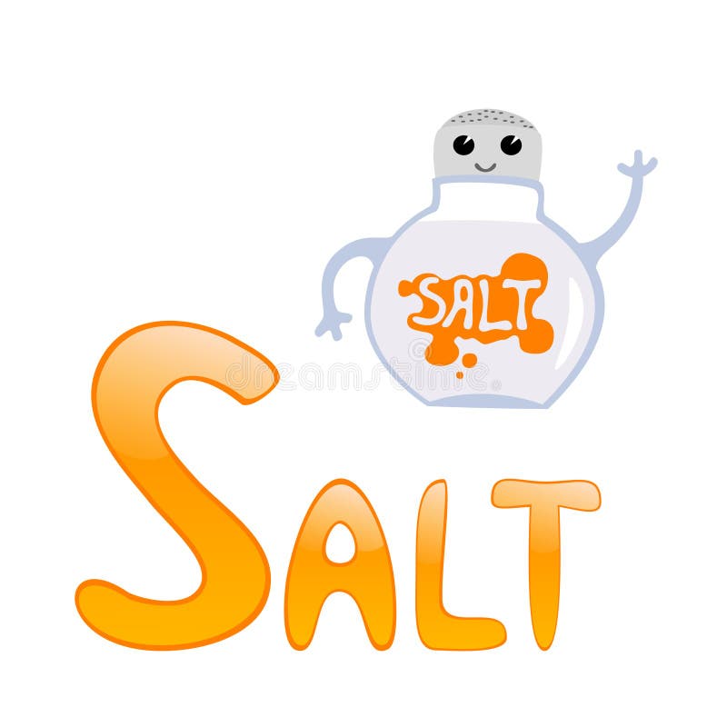 Funny alphabet Salt