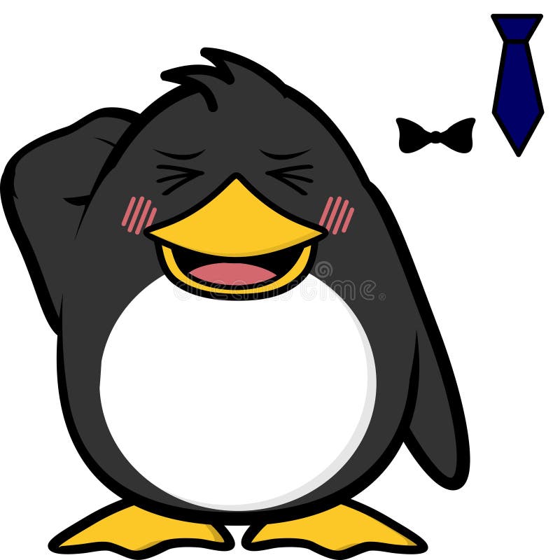 Funny Ashamed Penguin Cartoon Kawaii Expression Stock Vector - Illustration of animal, white: 245981450 Funny Ashamed Penguin Cartoon Kawaii Expression Stock Vector - Illustration of animal, white: 245981450