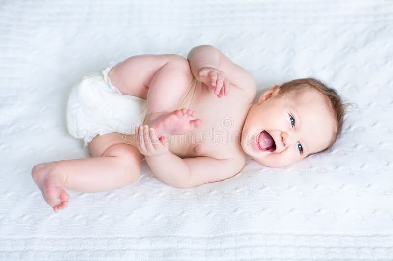 Ridículo sonriente un nino agotador panal su.