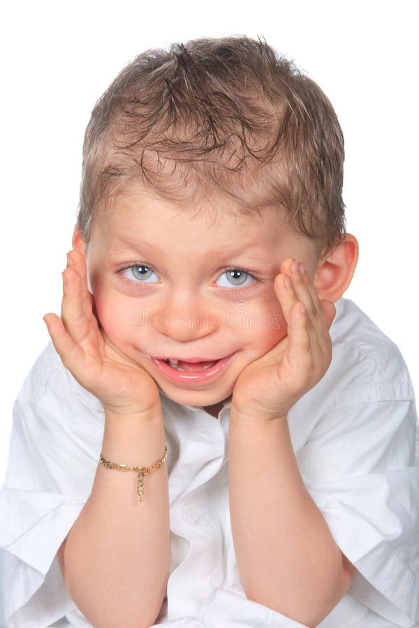 Funny boy stock image. Image of male, cheerful, laughing 12508669