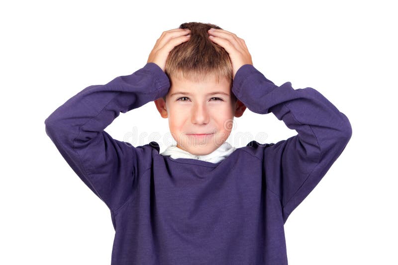 Funny Boy with His Hands on His Head Stock Photo - Image of childhood, casual: 16343094 Funny Boy with His Hands on His Head Stock Photo - Image of childhood, casual: 16343094