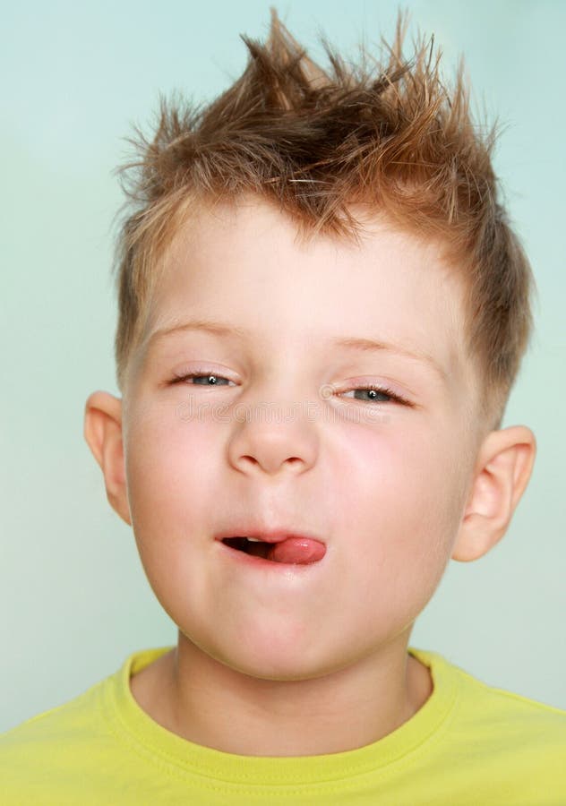 Funny boy smile stock image. Image of funny, children 16580977