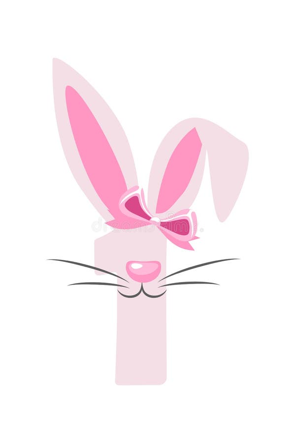Funny Bunny Number 1 For Kids One Digit In The Form Of A Rabbit Stock funny-bunny-number-1-for-kids-one-digit-in-the-form-of-a-rabbit-stock