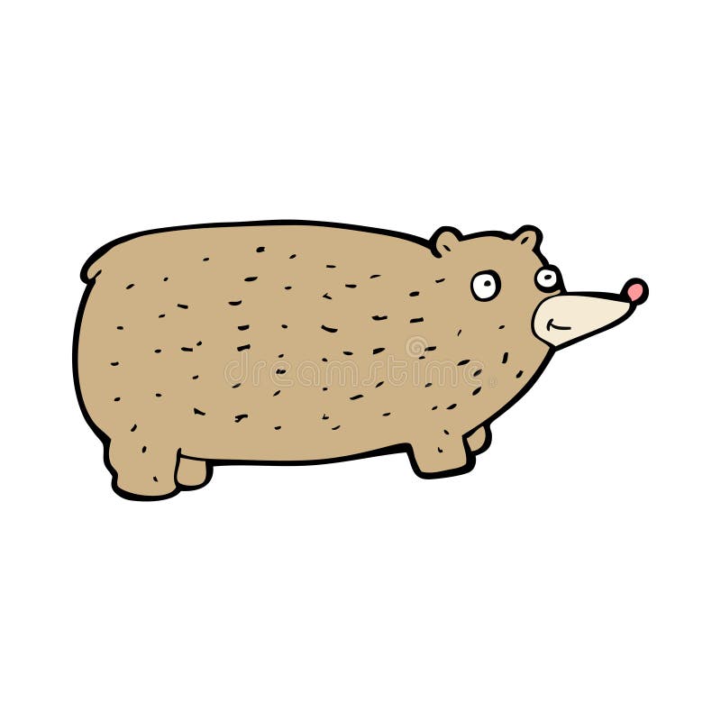Funny cartoon bear stock vector. Illustration of clip - 37037265