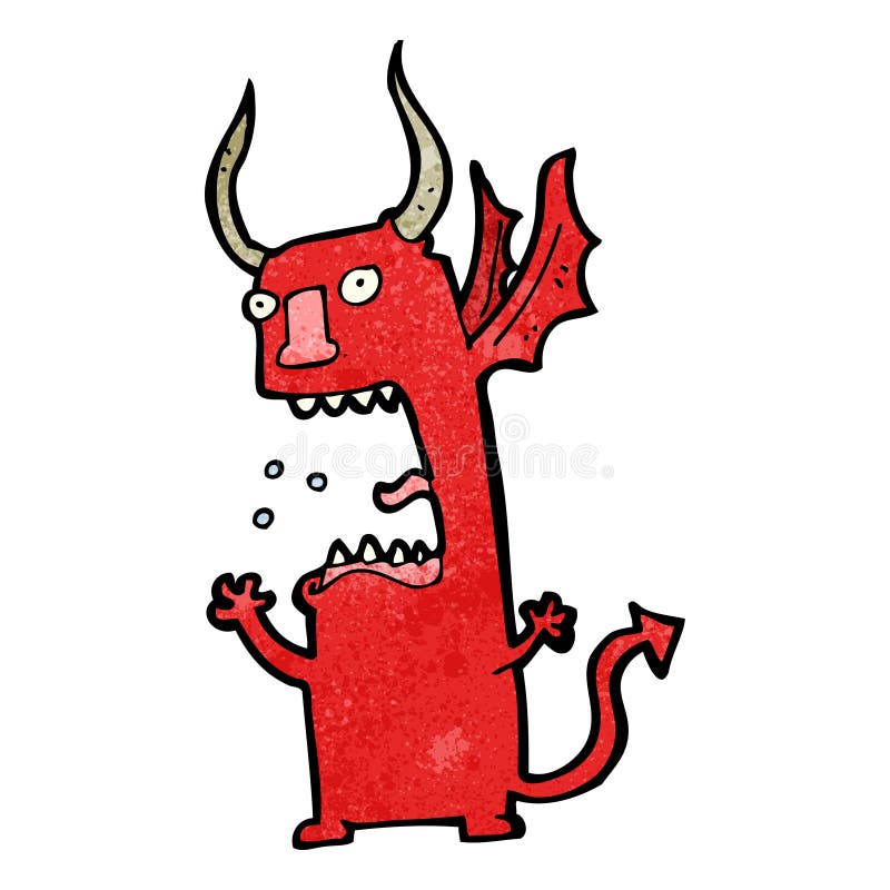 funny cartoon devil