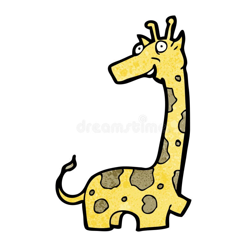 funny cartoon giraffe